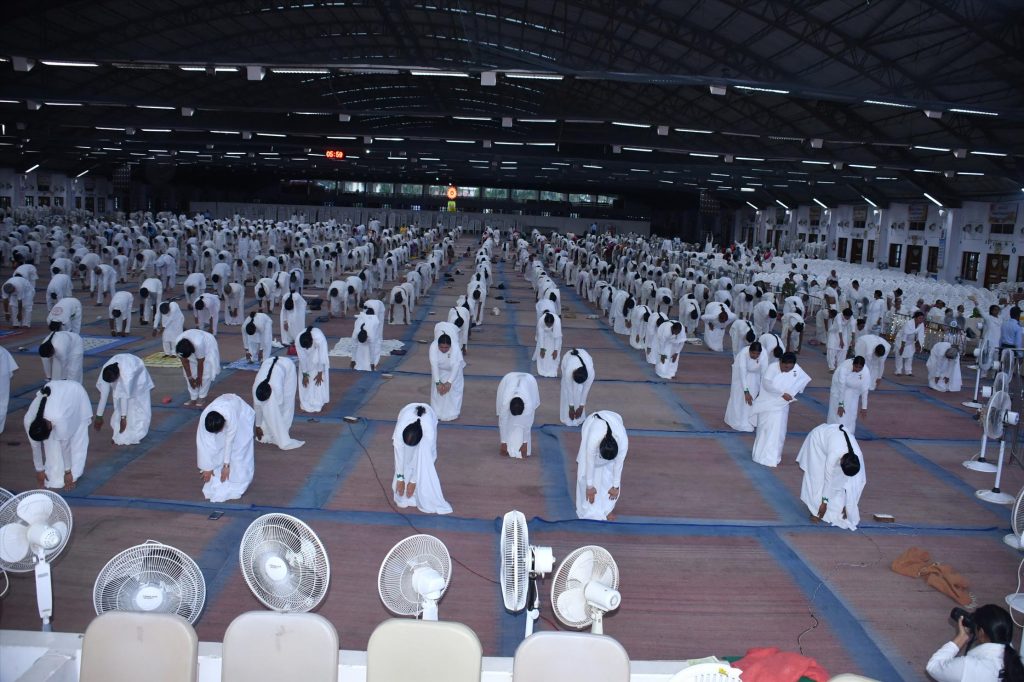 International yoga day Brahma Kumaris Shantivan Mount Abu
