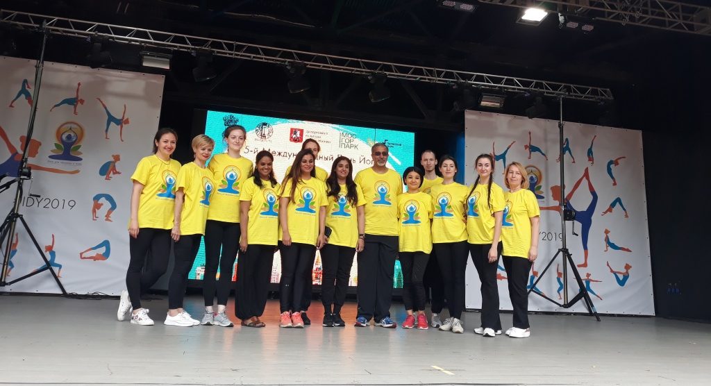 IDY Organised by the Embassy of India, Moscow