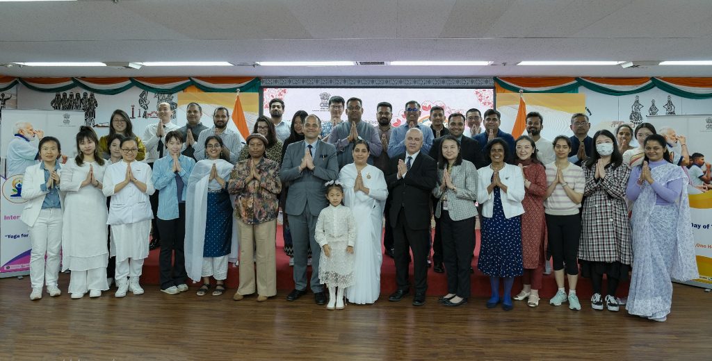 Curtain Raiser Event of IDY 2025 with Indian Consulate in Shanghai